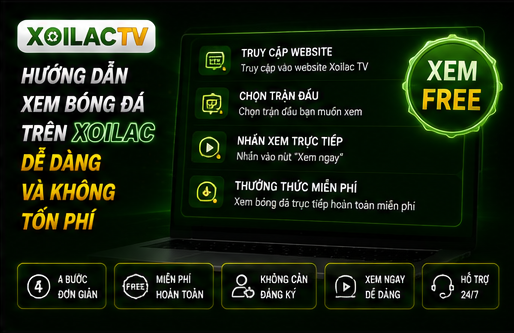 Hướng dẫn xem bóng đá trên Xoilac dễ dàng và không tốn phí